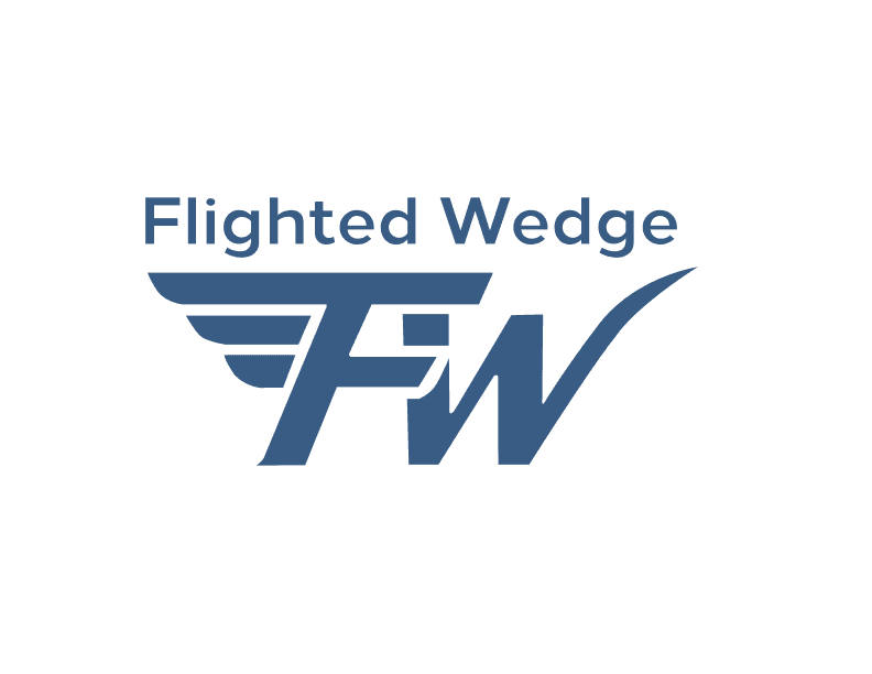 Flighted Wedge Logo