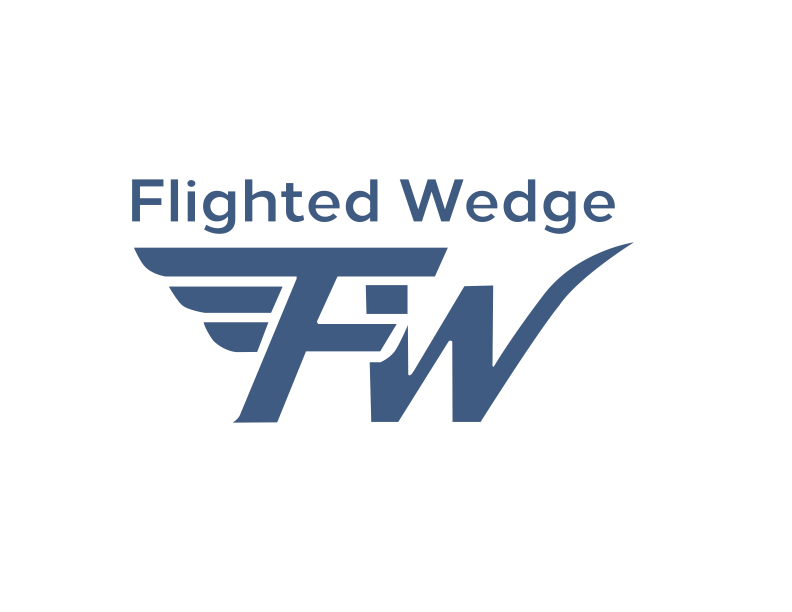 Flighted Wedge Logo